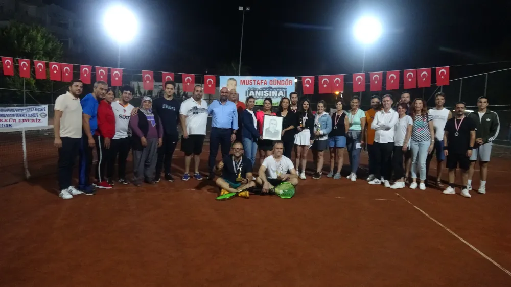 ANTİSK’in Mustafa Güngör Anısına Düzenlenen Tenis Turnuvasında Muhteşem Final