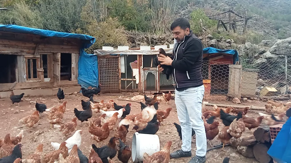 Anamur Kılıç Mahalle Muhtarı Çakırdan Örnek Çiftlik