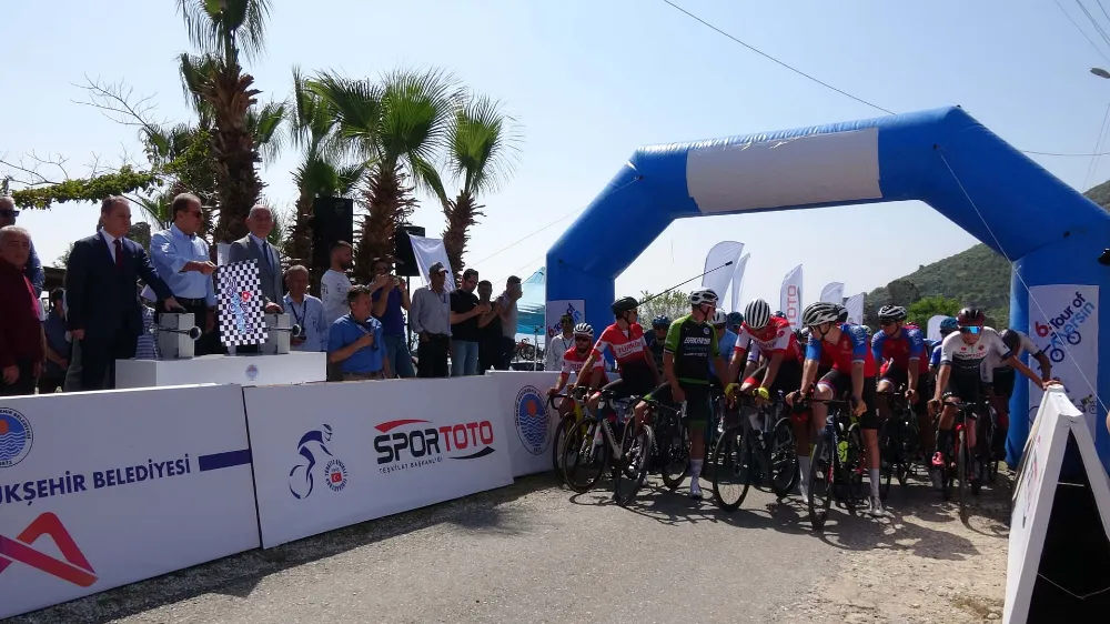 Seçer 6. Tour Of Mersin Uluslararası Bisiklet Turunu Anemurium’dan  Başlattı