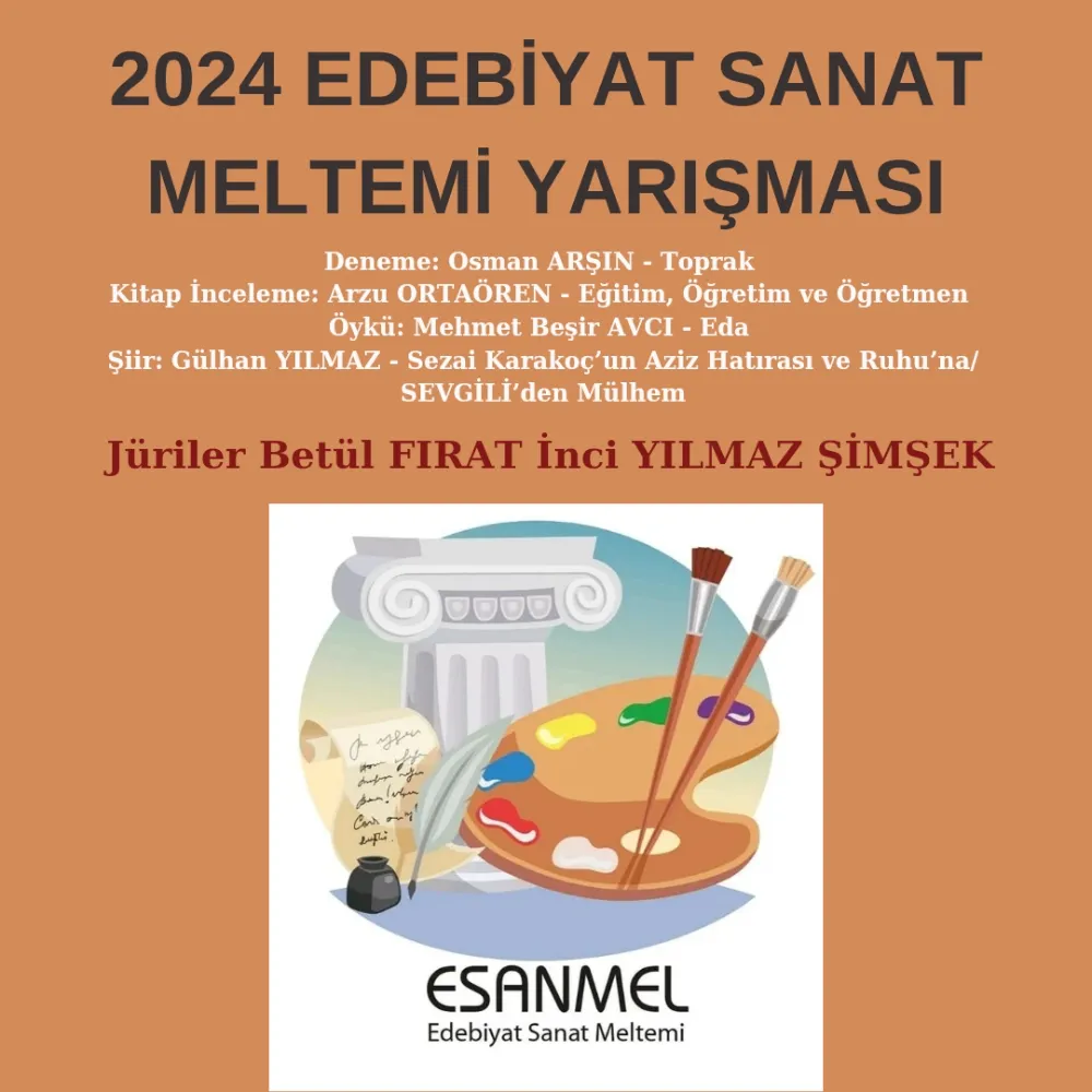 2024 ESANMEL Edebiyat Yarışması Kazananları Duyuruldu